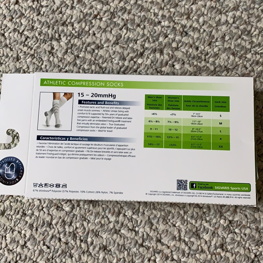 NWT Compression Socks - Picture 2 of 6